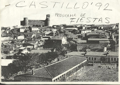 Fiestas patronales en honor a Nuestra Señora de las Angustias 1992 Castillo de Garcimuñoz